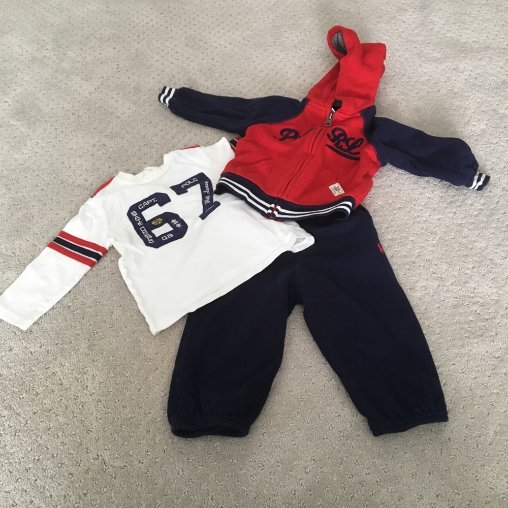 Ralph Lauren sweatshirt and sweatpants set
